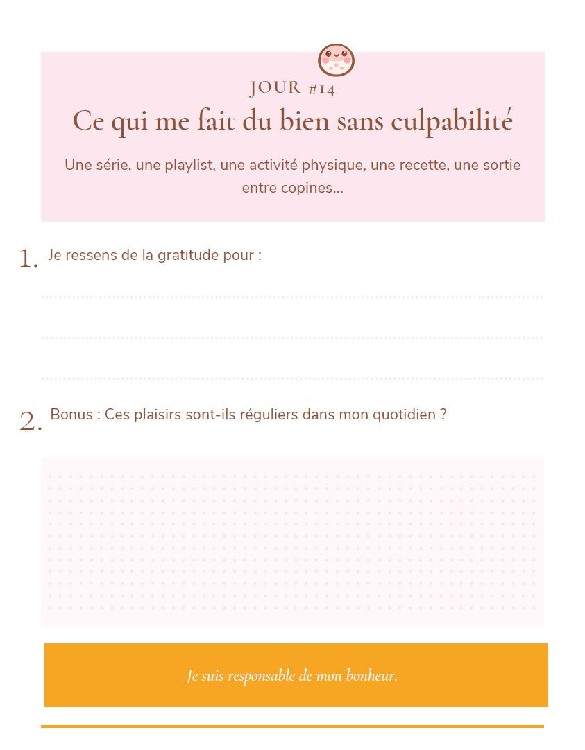 Carnet de Ploppy #1 - 21 jours pour écrire ses gratitudes