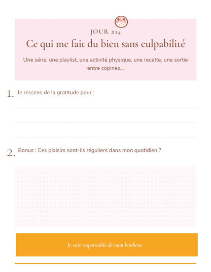 Carnet de Ploppy #1 - 21 jours pour écrire ses gratitudes